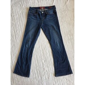 Lucky Brand Sofia Boot Jeans Medium Wash Denim Size 6/28 Ankle Flare